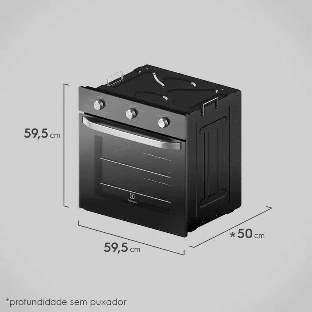 Forno Elétrico Electrolux de Embutir 59L